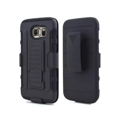 Samsung S7 armor belt clip protective sleeve stand men's belt clip S6 S7 all-inclusive phone shell