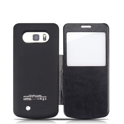 Samsung Battery Case With Folding Stand , External Android Charging Case 4200m Ah For Galaxy 5
